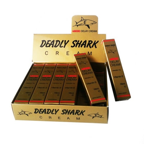 2 Adet Deadly Shark Delay 48000 Krem